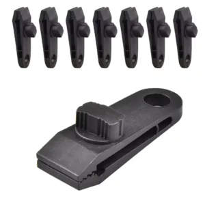 Plastic Tent Clips Buckle Awning Tarp Fixed Outdoor Tent Accessories Hook Plastic Windproof Clamp Set