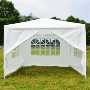 Pole Structure Gazebo Tent PE Tube Assembly Canopy Tent for Outdoor Celebration Exhibition