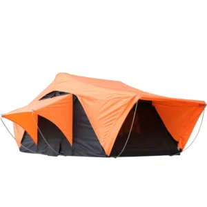 Polycotton Foldable Roof Top Tent Soft Shell Waterproof Camping Rooftop Tent