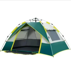 Polyester air Tent Camping Outdoor Sunscreen Automatic Pop up Waterproof Instant Camping Tent for 2-4 Persons