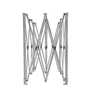 Pop-Up 10x10ft UV-Resistant Hexagonal Gazebo Canopy Tent for Events