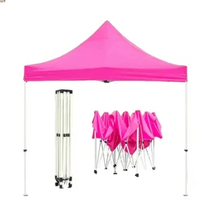 Pop-Up Canopy Tent 10x20ft Aluminum Frame Waterproof Custom Printed Trade Show Exhibition Tent