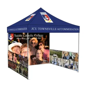 Pop-Up Canopy Tent Custom Printed Advertising Signs Pergola Roof Tent Trade Exhibition Tent