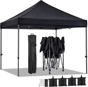 Pop-Up Folding Gazebo Canopy Tent 3x3m 4x6m 4x4m 3x4m