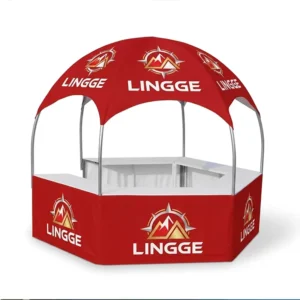 Pop-Up Folding Sampling Booth for Food Festivals, Markets, and Customer Engagement