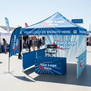 Pop up Aluminum Folding Heavy Duty Tent for Commercial Trade Shows and Events