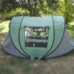Pop up Camping Tent UV50+ Waterproof PU3000 Breathable Mesh Windows for Family Outdoor Camping Beach Picnic Hiking Trips