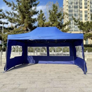 Pop up Canopy 3×3 10×10 10×20 Heavy Duty Reinforced Trade Fair Stretch Tents for Events