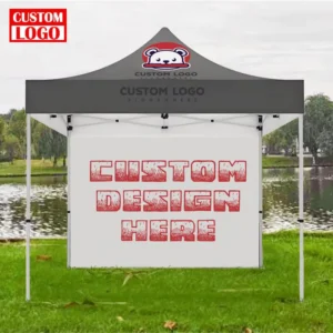 Pop up Canopy Tent 10X20 UV Resistant Waterproof Aluminum Frame Custom Printed for Wedding Advertising Trade Shows