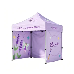 Pop up Canopy Tent Custom Tent with logo 10 X 10 Advertising Promotional Exhibition Branding Package