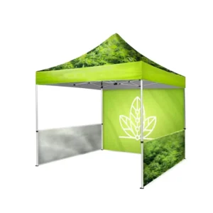 Pop-up Canopy Tent Frame Aluminum Alloy Trade Show Event Display Booth Digital Printing Logo