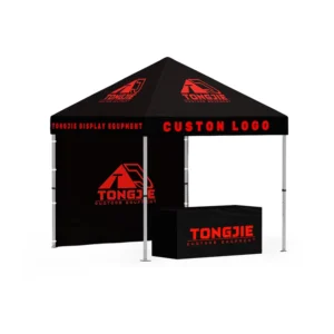 Pop up Commercial Tent Custom Logo Clear Print Windproof