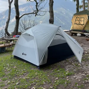 Pop up Outdoor Ultralight 2 Person Double Layer One Bedroom Four-season Waterproof Camping Tent