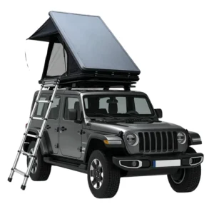 Pop up Roof Top Tent Aluminum Hard Shell Car Tent Triangle Quick Open Rooftop Tent for Outdoor Camping