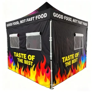 Pop up Tent Custom Logo Print 10X10 Gazebo Tent Durable Aluminum Trade Show Canopy Tent for Outdoor in US