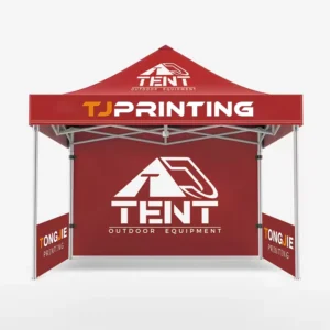 Pop up Tent Trade Show Promotion Tent Custom Print Size Tear Wind Resistant Single Double Print Vibrant Color