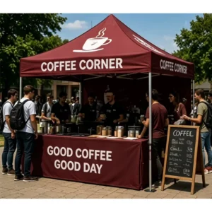 Pop-up Trade Show Tent for Outdoor Exhibition Events 10×10