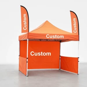 Pop up Waterproof Durable Party Tent Foldable Shelter Canopy for Commercial Marketing Events with Rolling Storage Bag