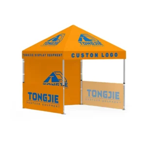Pop-up Wedding Canopy Tent Custom Size Clear Print Windproof