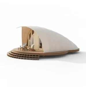 Popular Luxury Shell Shape Tents High Quality Glamping Hotel Resort Tents Outdoor Camping House Party & Events