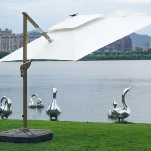 Popular Outdoor Swimming Pool Sunshade Outdoor Parasol Patio Umbrellas Bases
