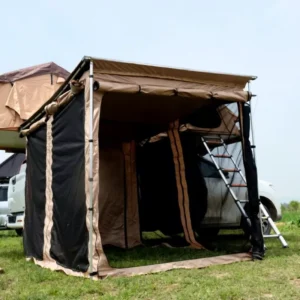 Popular Roof Top Tent for Car Side Camping Use Rainproof Four season Oxford Cloth 3000mm Waterproof Aluminum Telescopic