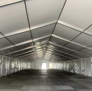 Popular Temporary Warehouse Tent Marquee Industrial Storage Tent Big Rooftop Waterproof Storage Warehouse Tent