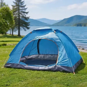 Portable 1-2 Person Camping Tent Lightweight Single-Layer Dome Tent for Family Picnic Fishing and Backpacking