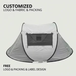 Portable 1-2 Person Ultralight Instant Pop-Up Tent Waterproof Geometric Design for Outdoor Camping Hiking