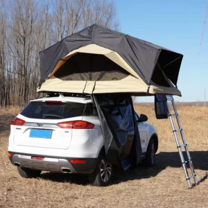 Portable 140cm 2 Person Soft Shell SUV Rooftop Camping Tent