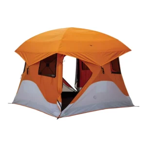 Portable 2 People Pop up Beach Tent Waterproof Polyester Camping Hub Tent Equipped With Easy Detachable Floor Mat