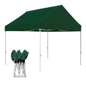 Portable 3×3 Aluminum Steel Folding Canopy Tent Waterproof Oxford Fabric 6m Frame for Party Camping Customizable Logo