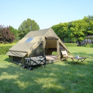 Portable 4-8 Person Inflatable Camping Party Tent for Outdoor Use