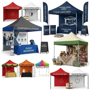 Portable Advertising Tent Custom Logo Gazebo for Events