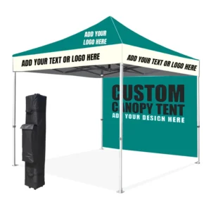 Portable Aluminum Alloy Frame Waterproof Eco Friendly Advertising Canopy Tent Custom Printing for Outdoor Festival