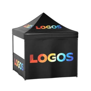 Portable Aluminum Trade Show Tent Lightweight Foldable Outdoor Exhibition Canopy With Custom Branding