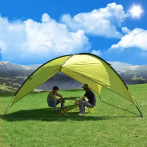Portable Beach Tent Outdoor Shade Waterproof Triangle Top