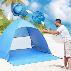 Portable Custom Outdoor Pop-Up Tent Gazebo Canopy for Camping, Sauna, Fishing, Beach, Events and Parties