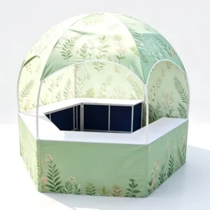Portable Dome Canopy Tent Booth, Outdoor Shelter for Events and Exhibitions