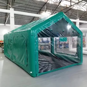 Portable Dust-Proof Transparent Inflatable Car Shelter Storage Garage