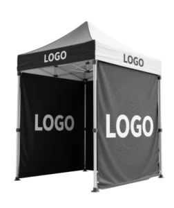 Portable Easy Setup Aluminum Single Waterproof Eco Friendly Trade Show Tent Lightweight Foldable Outdoor Exhibition Canopy