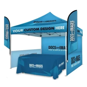 Portable Easy-Up Printed Custom Logo Canopy Tent for Exhibition