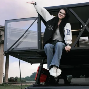 Portable Electric Hardshell Aluminum Alloy Rooftop Tent with Mattress for Outdoor Camping and Car Use