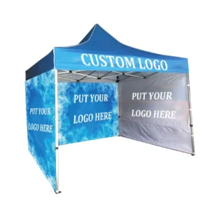 Portable Exhibition Tents Pop-Up Beach Tent Sun Shelter Tent Background Customize