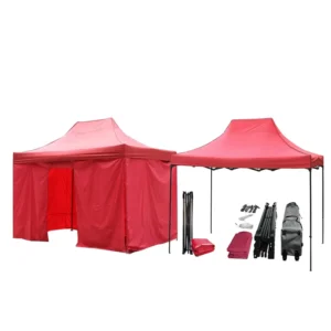 Portable Foldable Indoor Pop-Up Tent with Walls and Windows Custom Logo