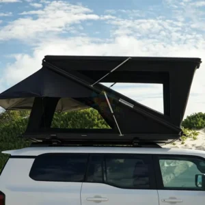 Portable Folding Outdoor Car Rooftop Tent Hard Shell Tente De Toit Aluminum Oxford 4-Season Waterproof Camping SUV Roof Top Tent