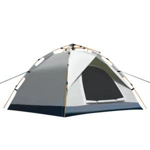 Portable Fully Automatic One-bedroom Family Tent for Outdoor Camping Quick-opening Oxford Cloth UV-protection Rainproof