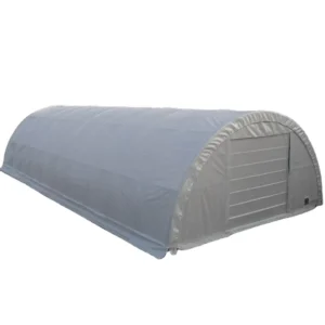 Portable Galvanized Steel Frame Dome Shelter Tent Waterproof All-Season Easily Assembled UV-Resistant Metal Construction
