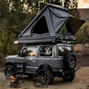 Portable Hard Shell Rooftop Tent Oxford Four Season Quick Automatic Opening Waterproof Foldable Outdoor Camping Tent