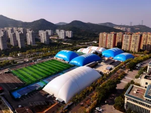 Portable Inflatable Air Dome Wind Resistant Air Membrane Structure Tent for Sports Activities